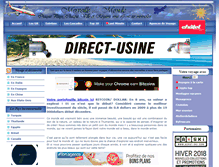 Tablet Screenshot of merveille-du-monde.com